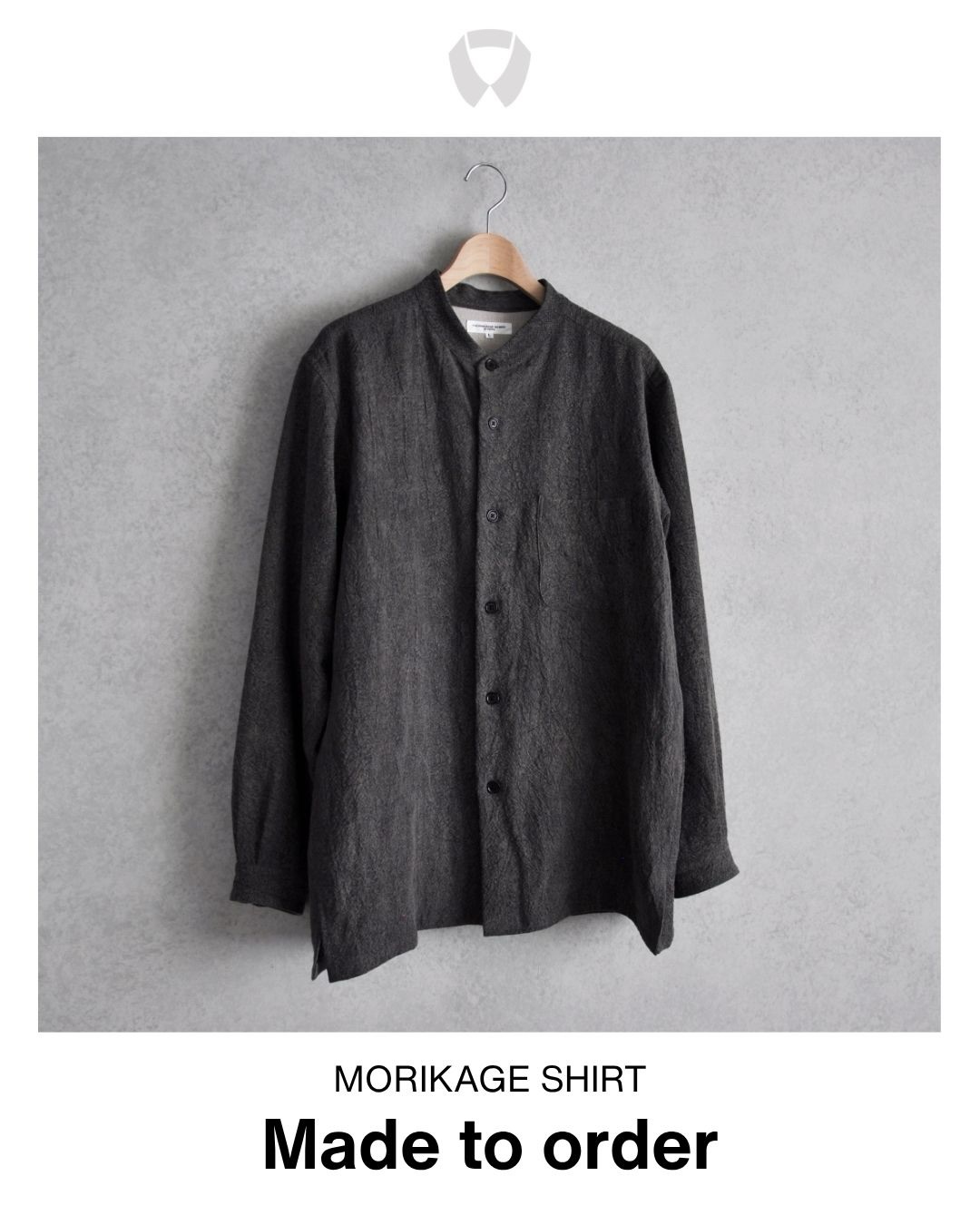Shirt モリカゲシャツ モリカゲシャツ サイズ感 モリカゲシャツ京都 