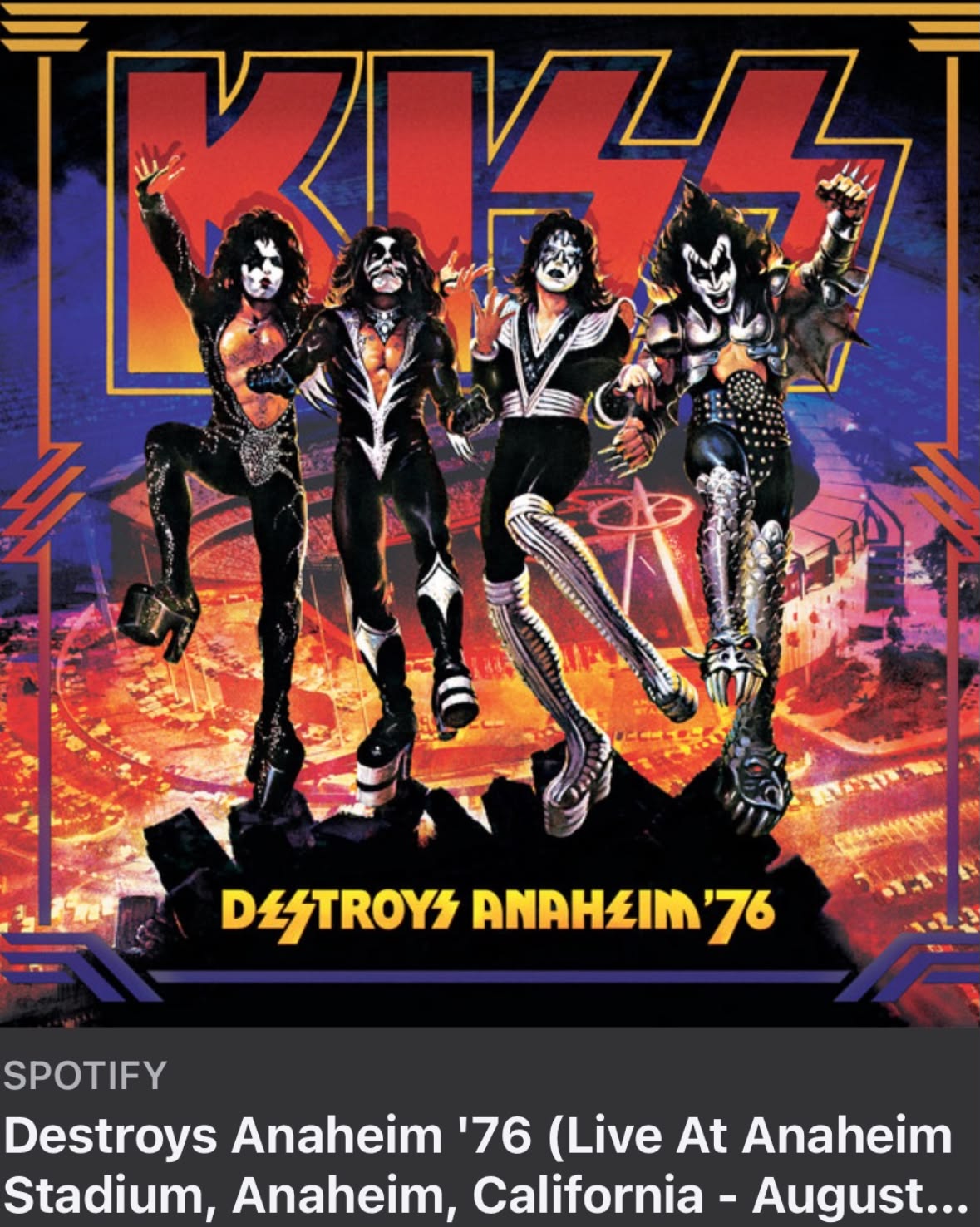 KISS Celebrates 50 Years of Destroyer Tour at Spirit of '76 Expo