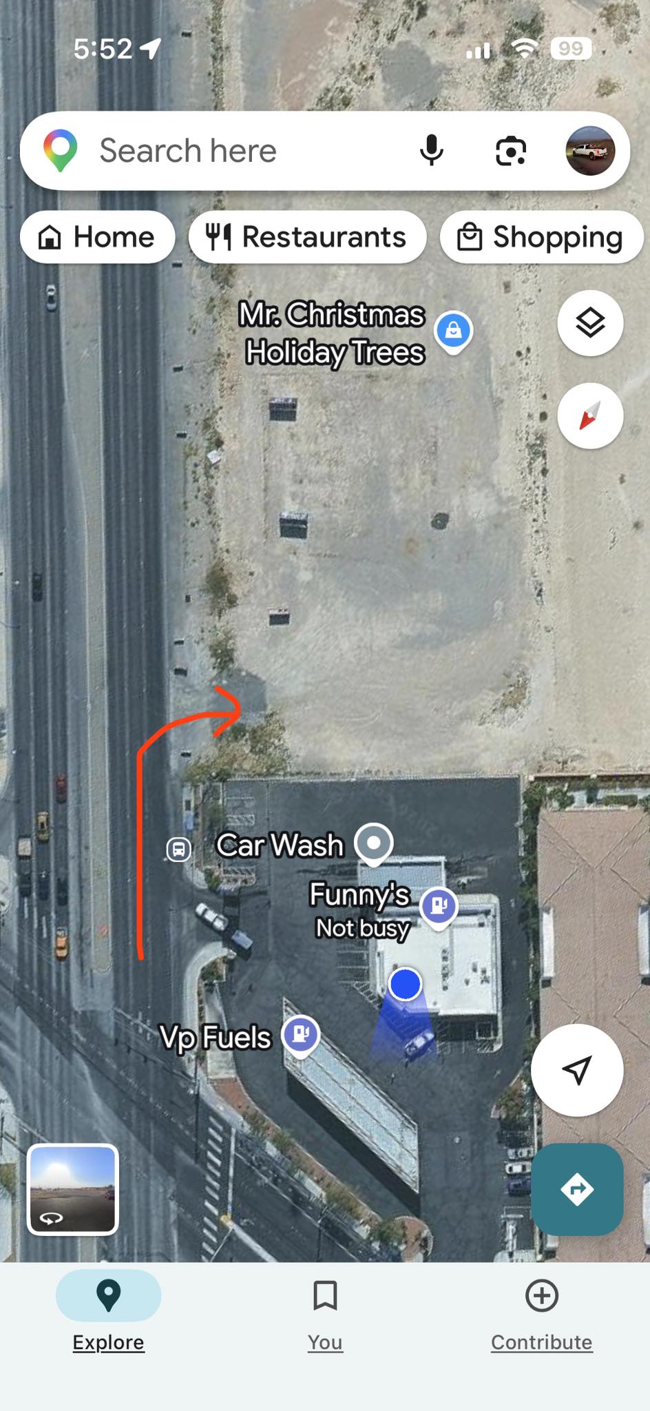 Cars and Cones event at Funny's VP Racing Fuels in Las Vegas