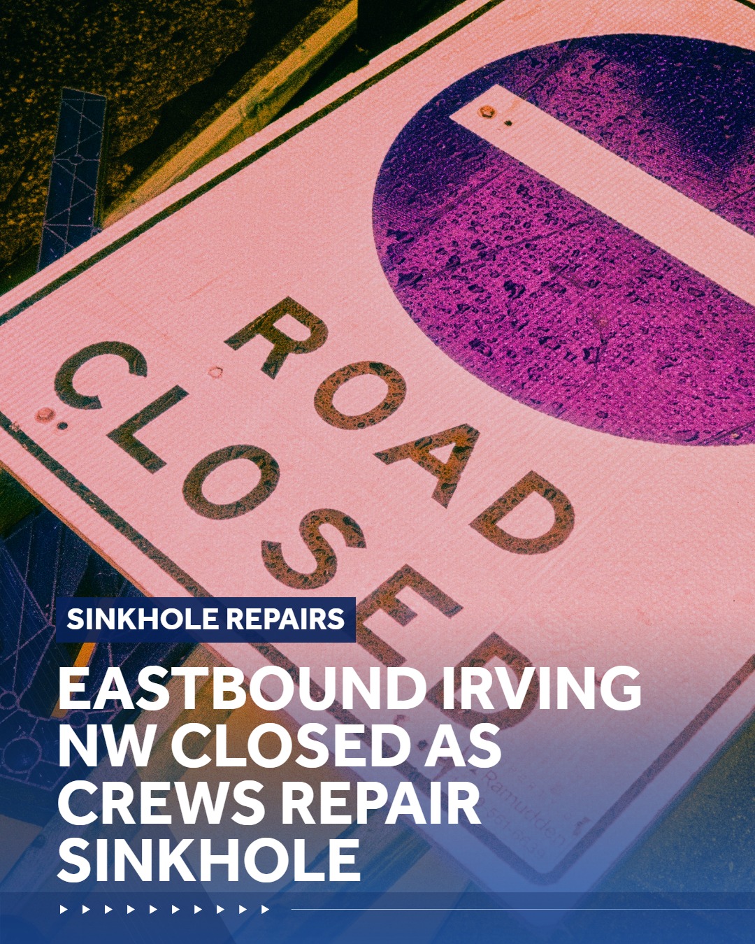 Crews are currently repairing a sinkhole in NW Albuquerque. Read