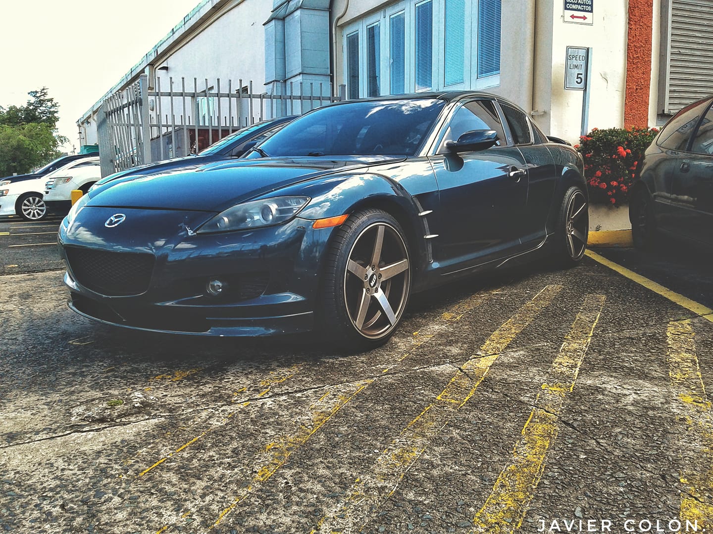 MAZDA RX-8 on ADVAN Racing RGIII 🚗: @never_on.time 📷: @jack