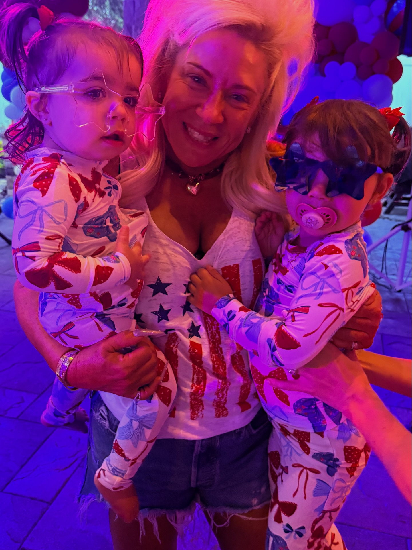 And this! ❤️🤍💙 #family #longislandmedium #4thofjuly #friends