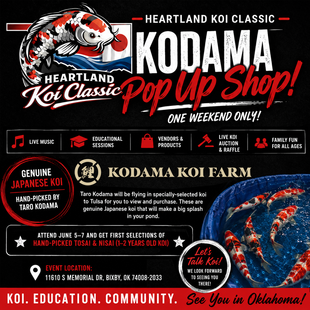 Dear Koi Enthusiasts, Join us for the Heartland Koi Classic, a