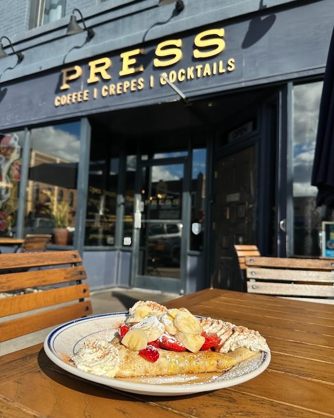 Press Coffee+Crêpes | Graham NC