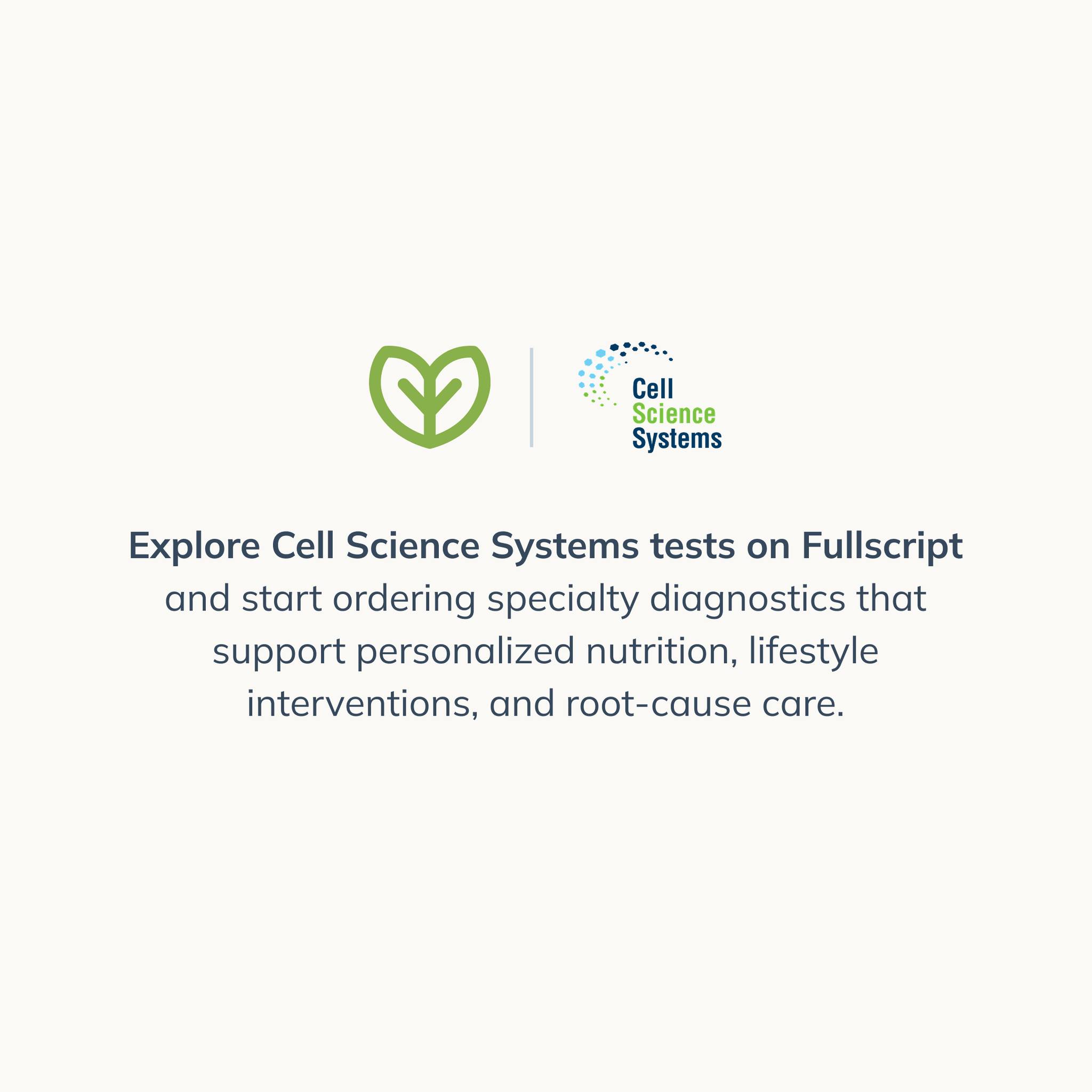 fullscript glutathione Cell Science Systems is now available in the labs catalog. Their specialty testing menu spans food sensitivities, cellular nutrition, methylation, gastrointestinal health, and biological aging—giving you actionable data to personalize nutrition Megaloblastic anemia BPC-157 Benefits: 9 Tissue IV Options:Energy
