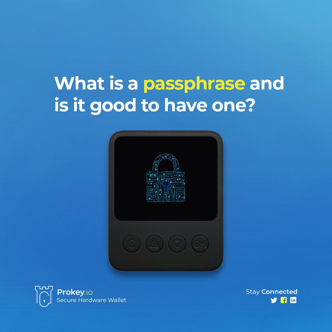 Prokey - The power of a passphrase! A passphrase acts as...