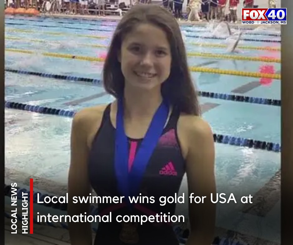 Rachel McAlpin is a 17-year-old swimmer from Brandon, Mississippi