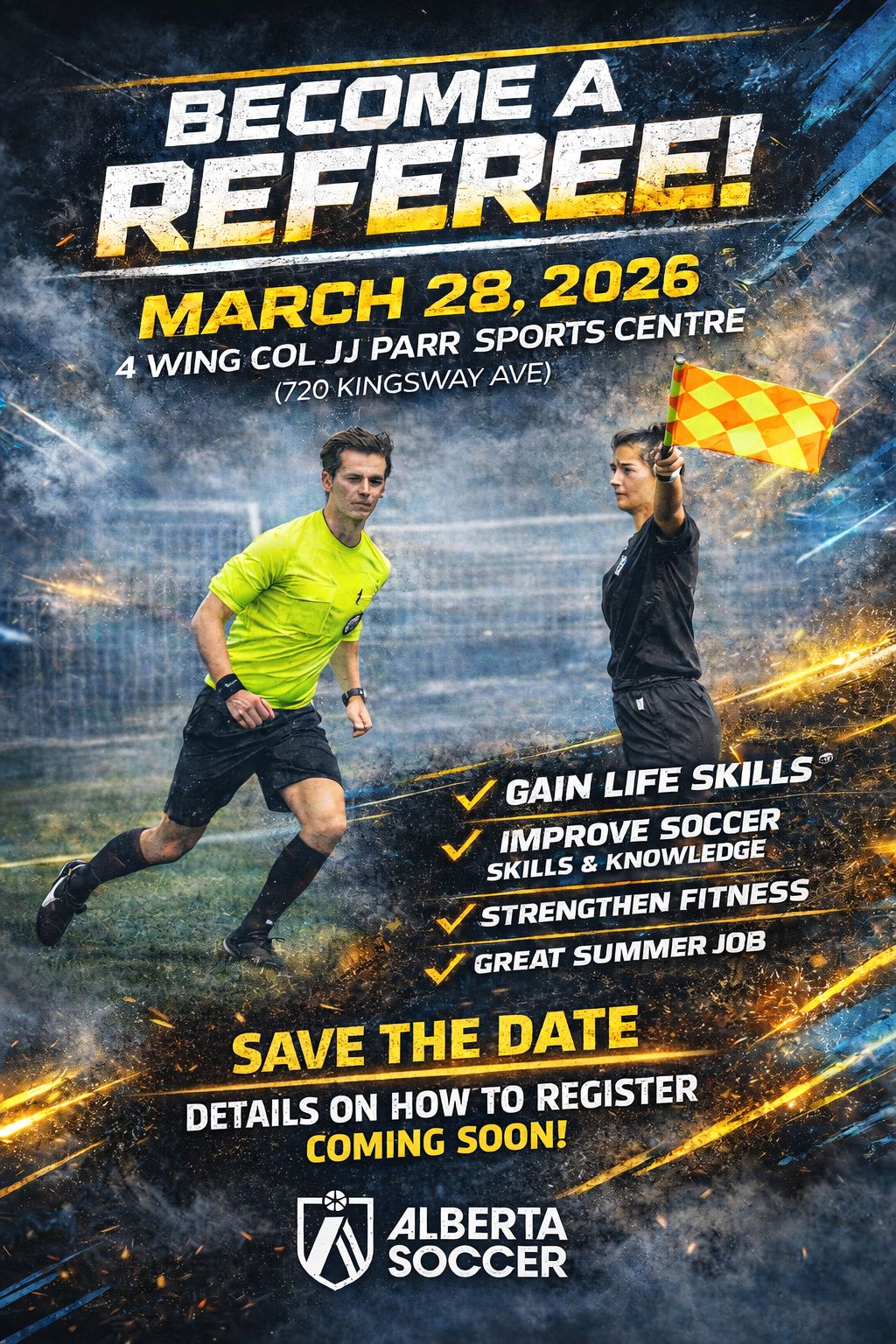Cold - 🔥 BECOME A REFEREE 🔥 Love the game? Want to stay active, build ...