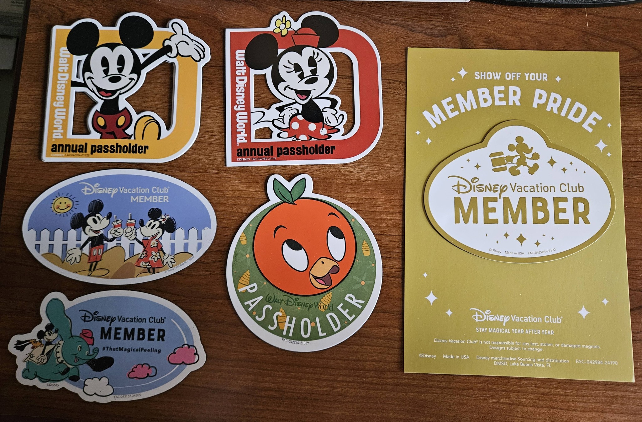 Trading Disney magnets for Dumbo, Chip & Dale, or Tinkerbell