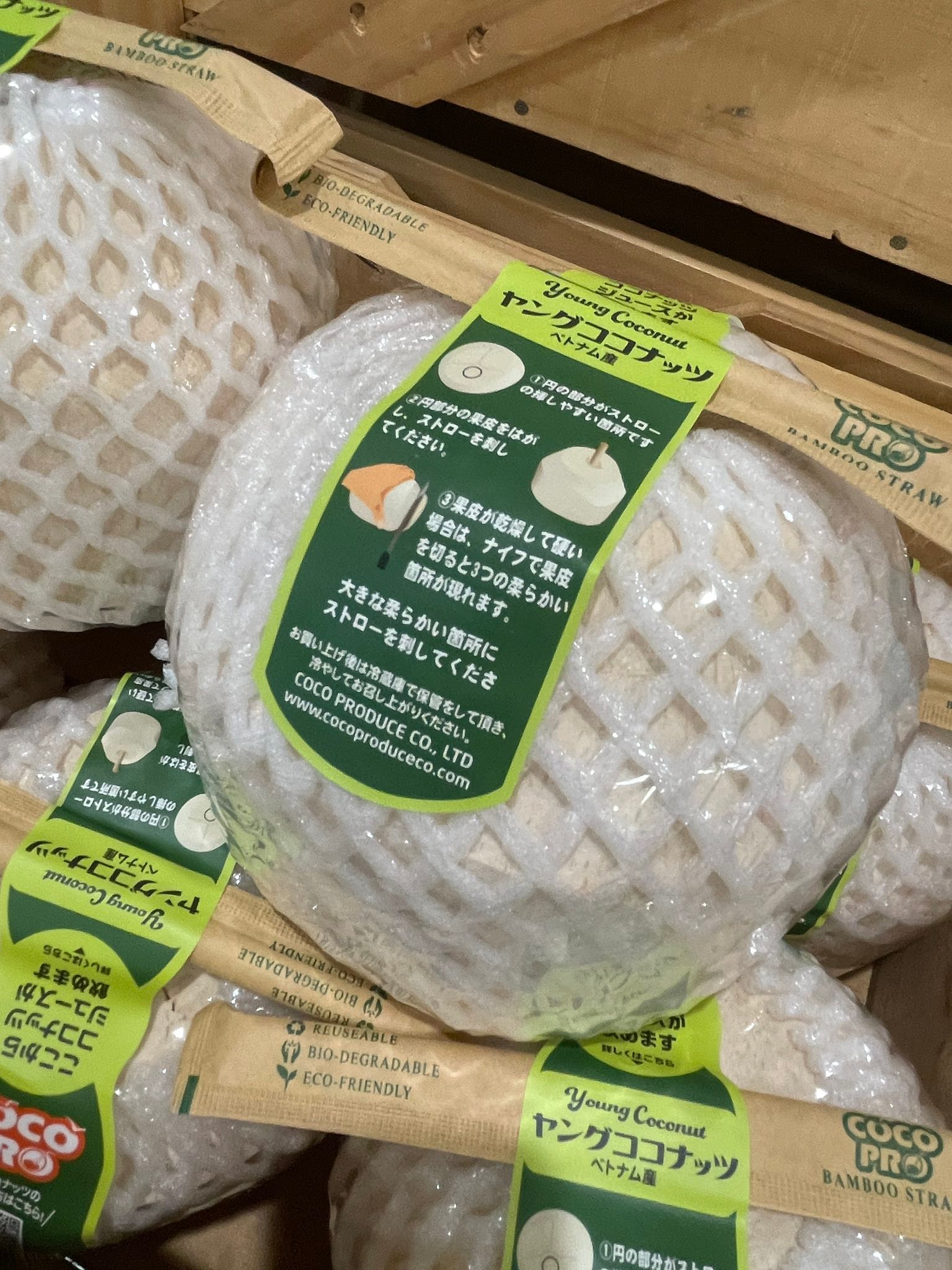地下やおえん ヤングココナッツ販売中🥥 美容・健康に良いといわれる