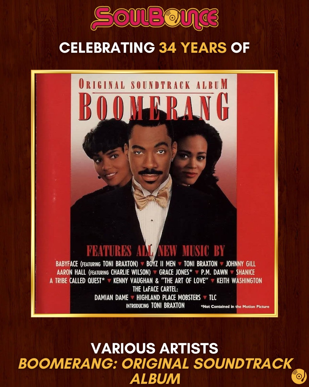 Happy 34th birthday to the soundtrack to the feature film