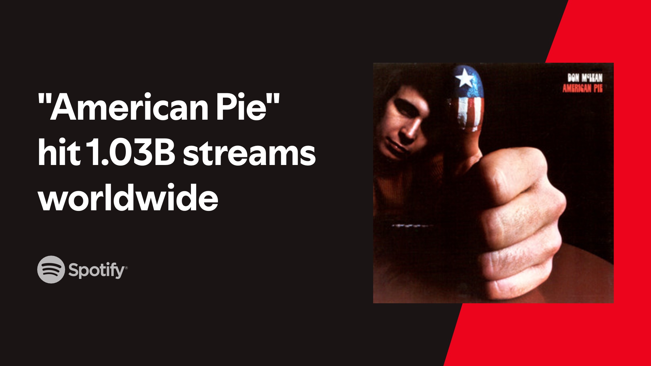 Celebrate America with the timeless sound of “American Pie.”