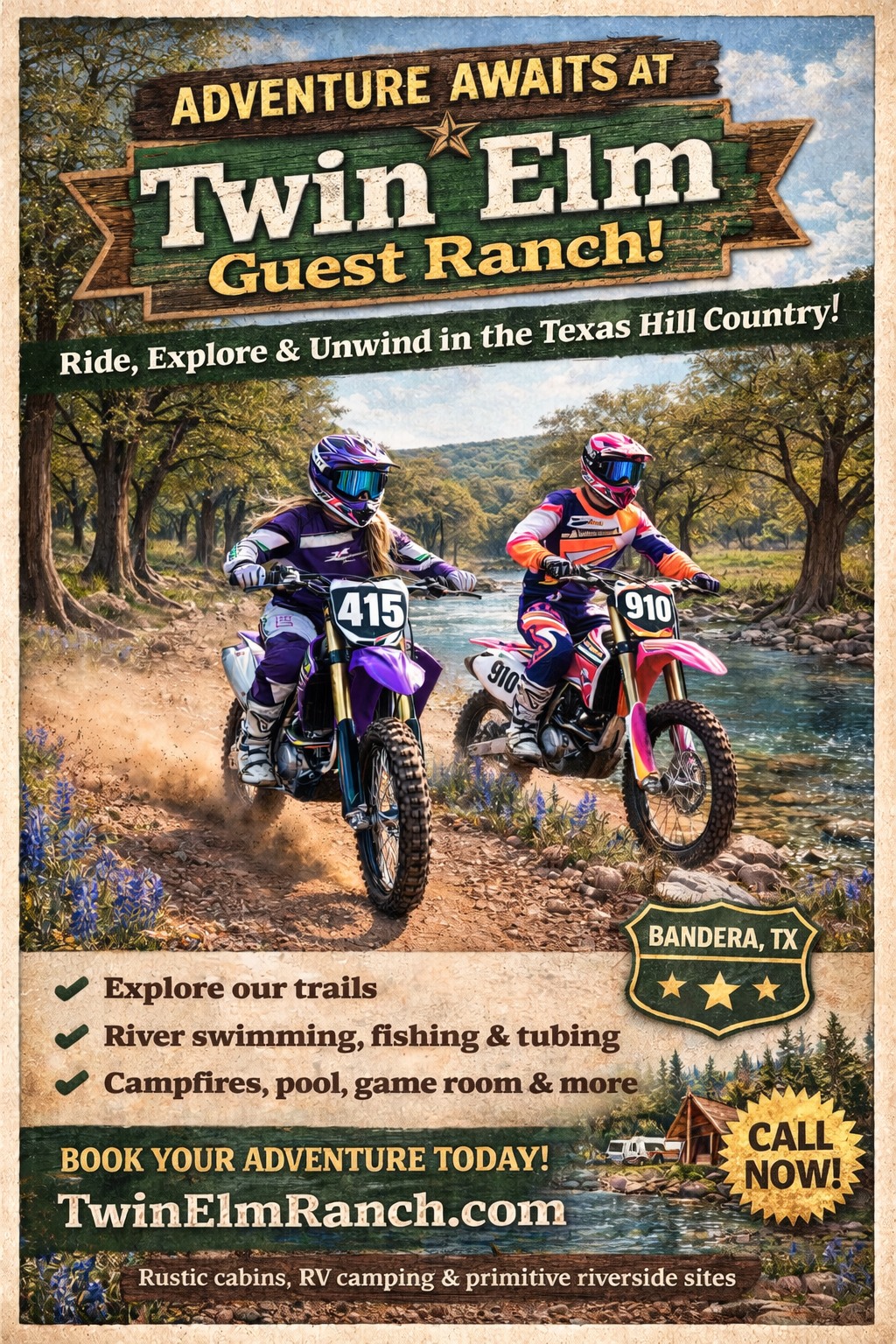 Twin Elm Guest Ranch & RV Park | Bandera TX