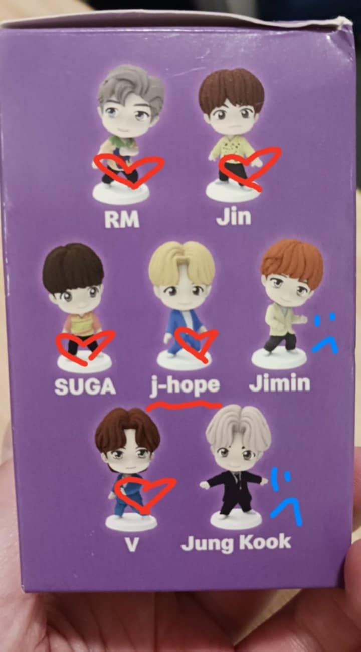 K-pop - BTS TinyTan Characters Hi there, my sister is a big fan of