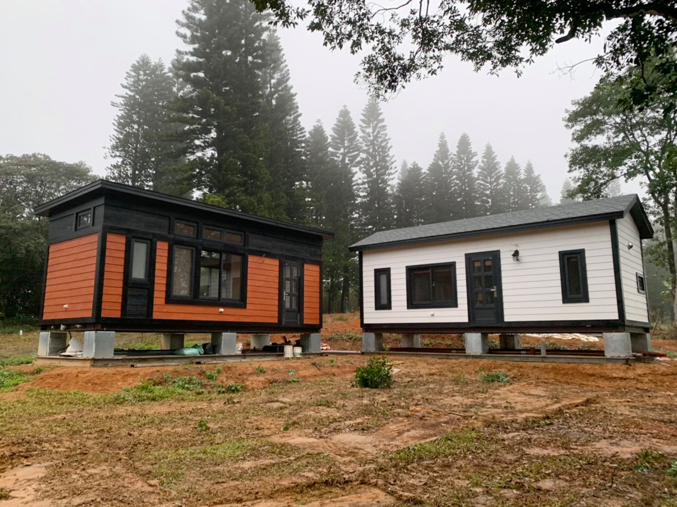 【在晨霧裡頭享受綠意，未來的幸福生活即將... - 居林木構建築 Asperworld Log & Timber Homes