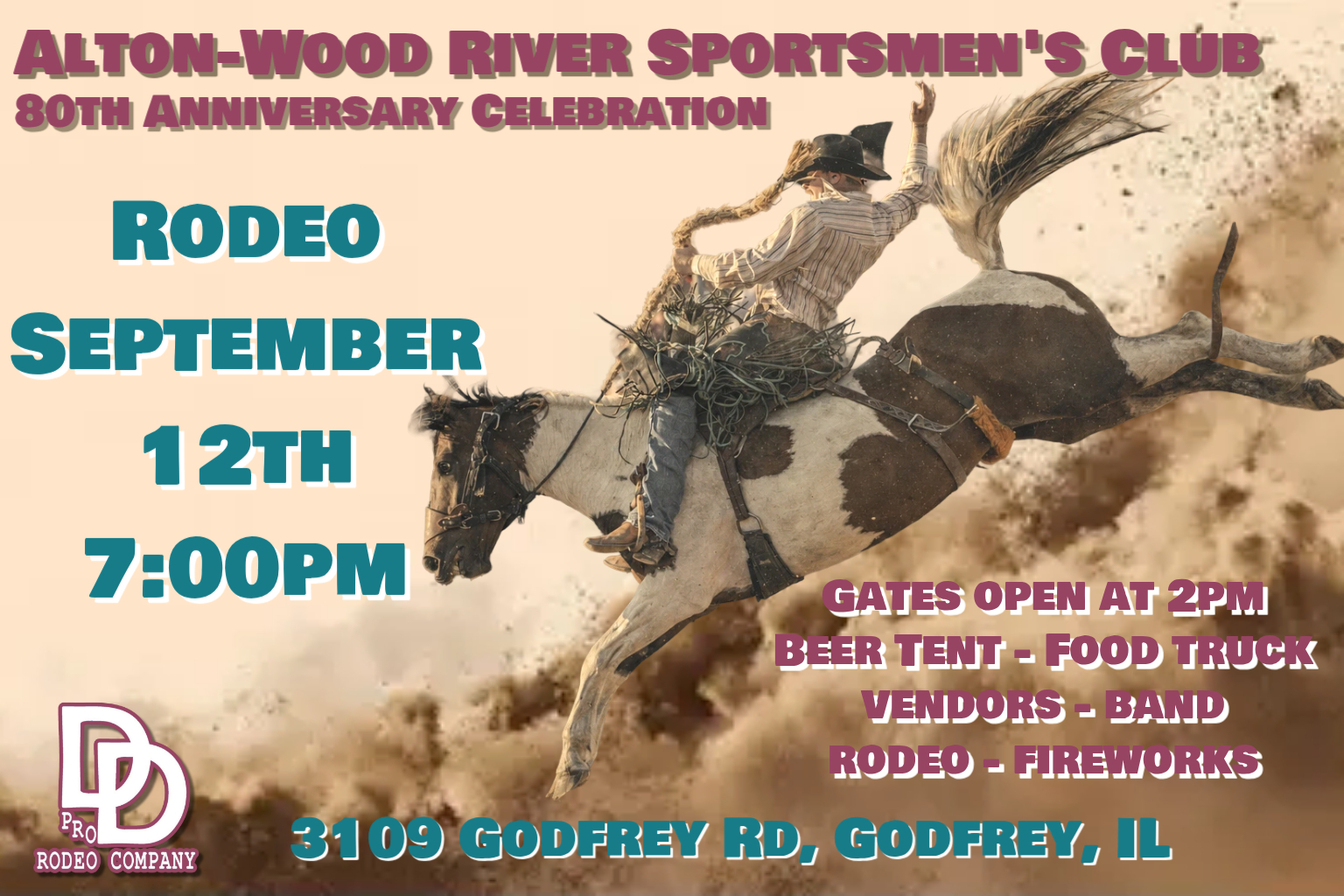 Alton-Wood River Sportsmen's Club Rodeo | Godfrey, IL