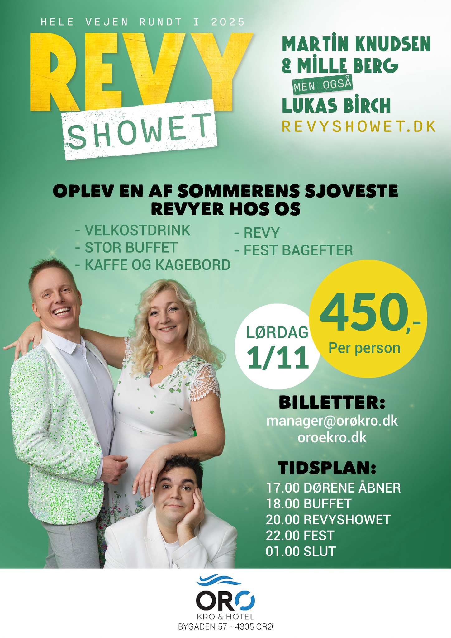 Orø - 🎭 Revyshow på Orø Kro – Lørdag d. 1 November! 🎭 Tag venner ...