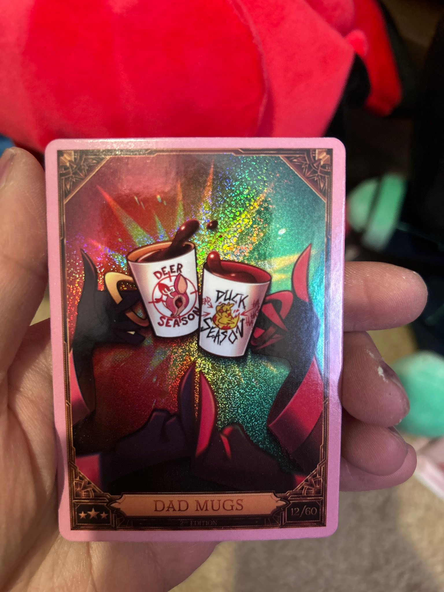 Disappointing Hazbin Hotel trading card pulls with mostly low rarity