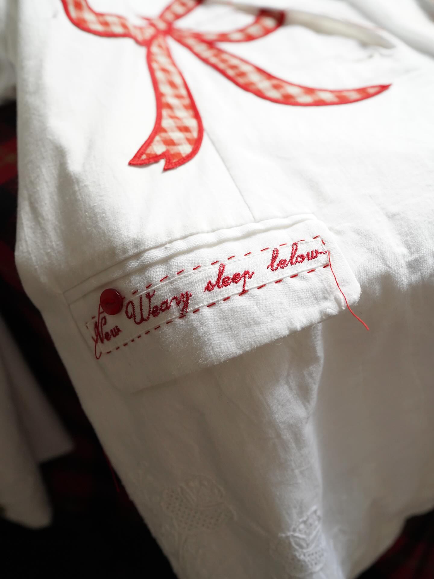 Details and Poem🪡📜 This Unlogical Poem embroidery poetic jacket