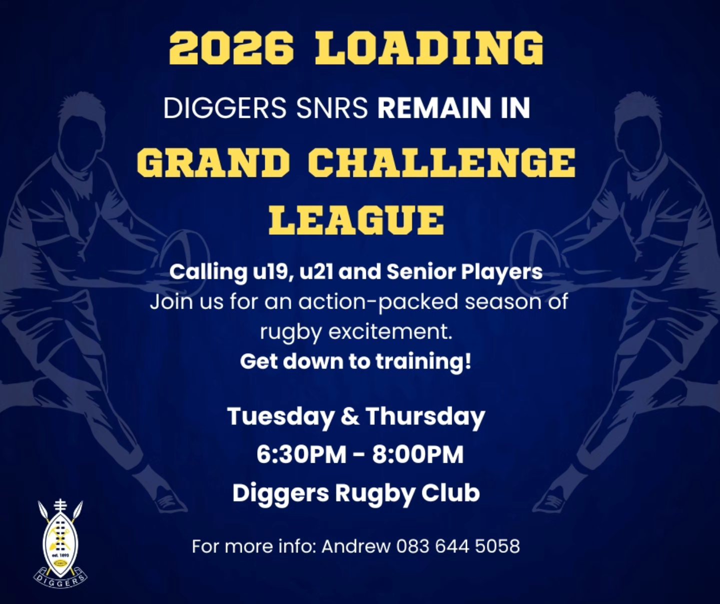 Diggers Rugby Club U19 and U21 | Randburg