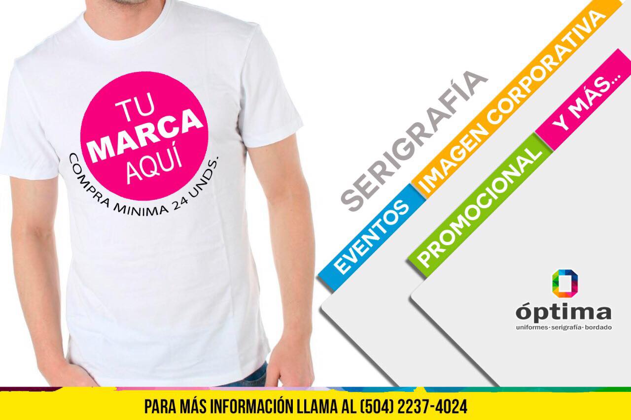 Optima - Serigrafia Bordados y Uniformes
