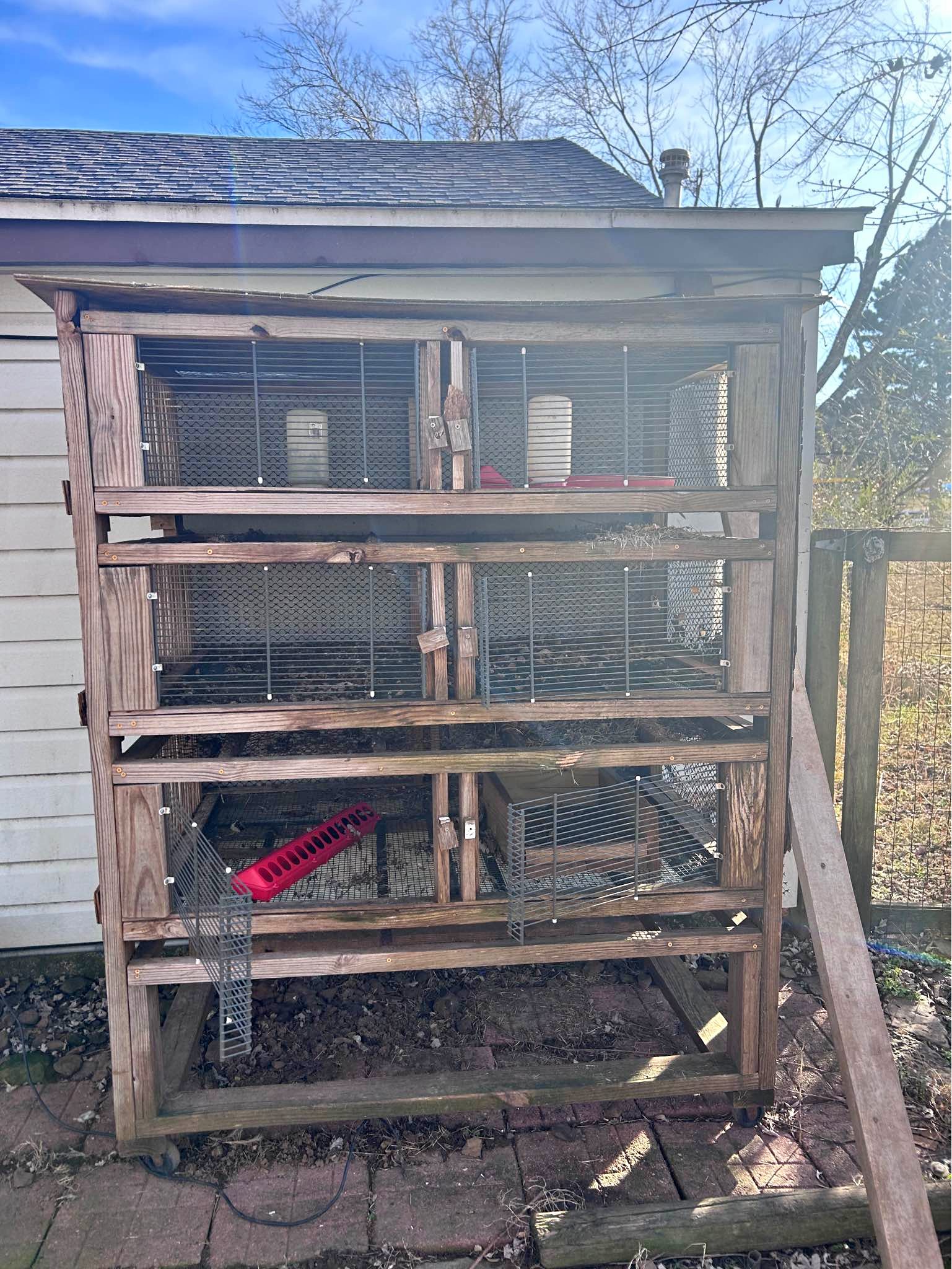 Rabbit/ Quail hutches - Cabinets & Hutches - Huntsville, Arkansas ...
