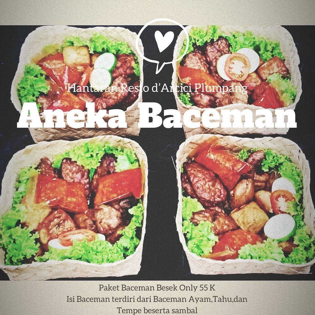 Kangen makan Baceman khas yogyakarta,... - D'Arcici Plumpang