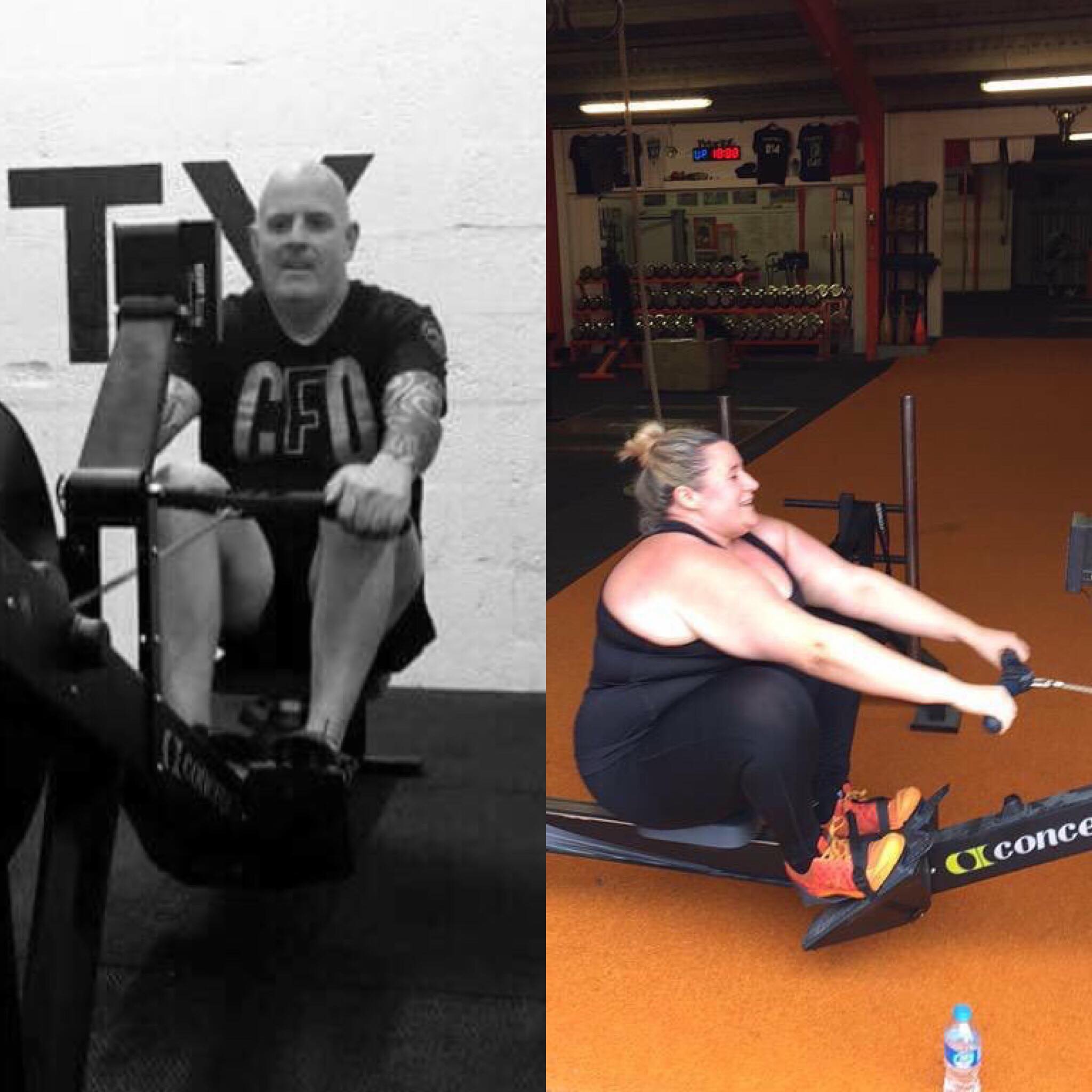 Jason rowing one Million Meters in one year