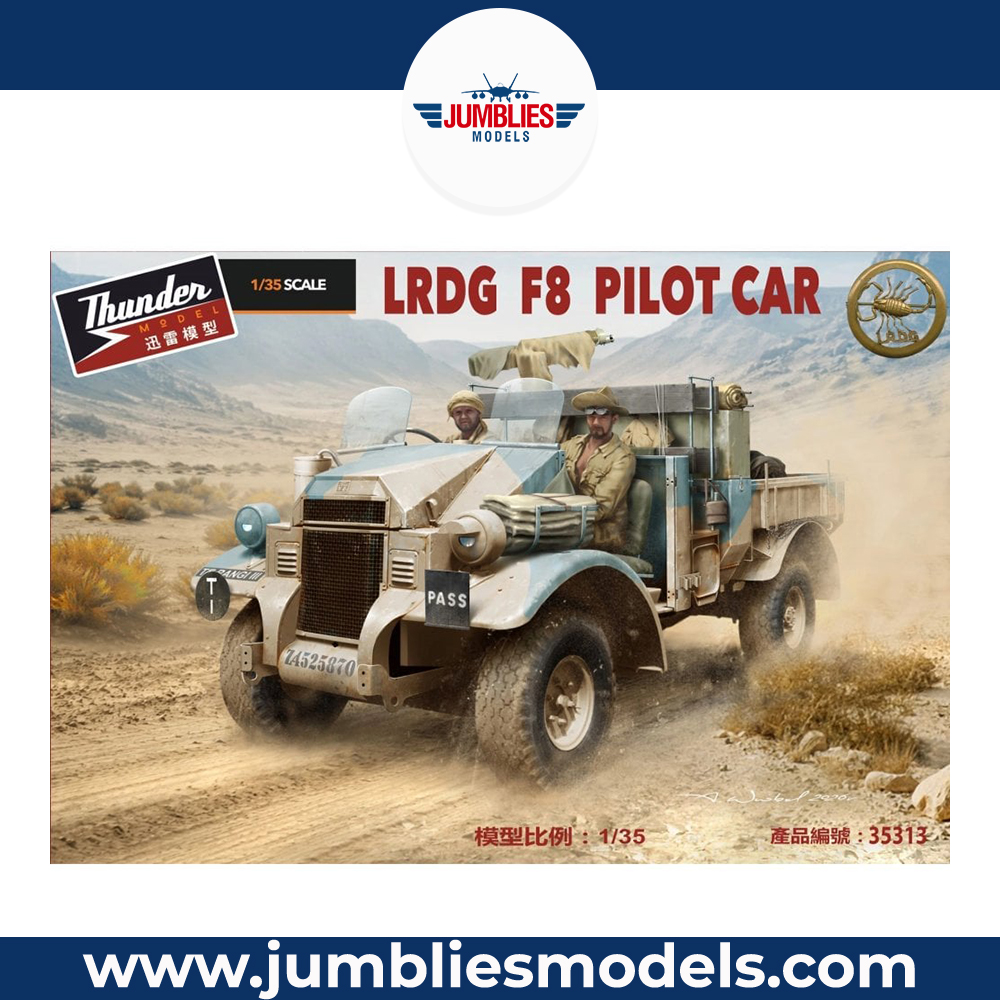 New to pre-order Thunder Model TM35313 LRDG F8 Pilot Car standard