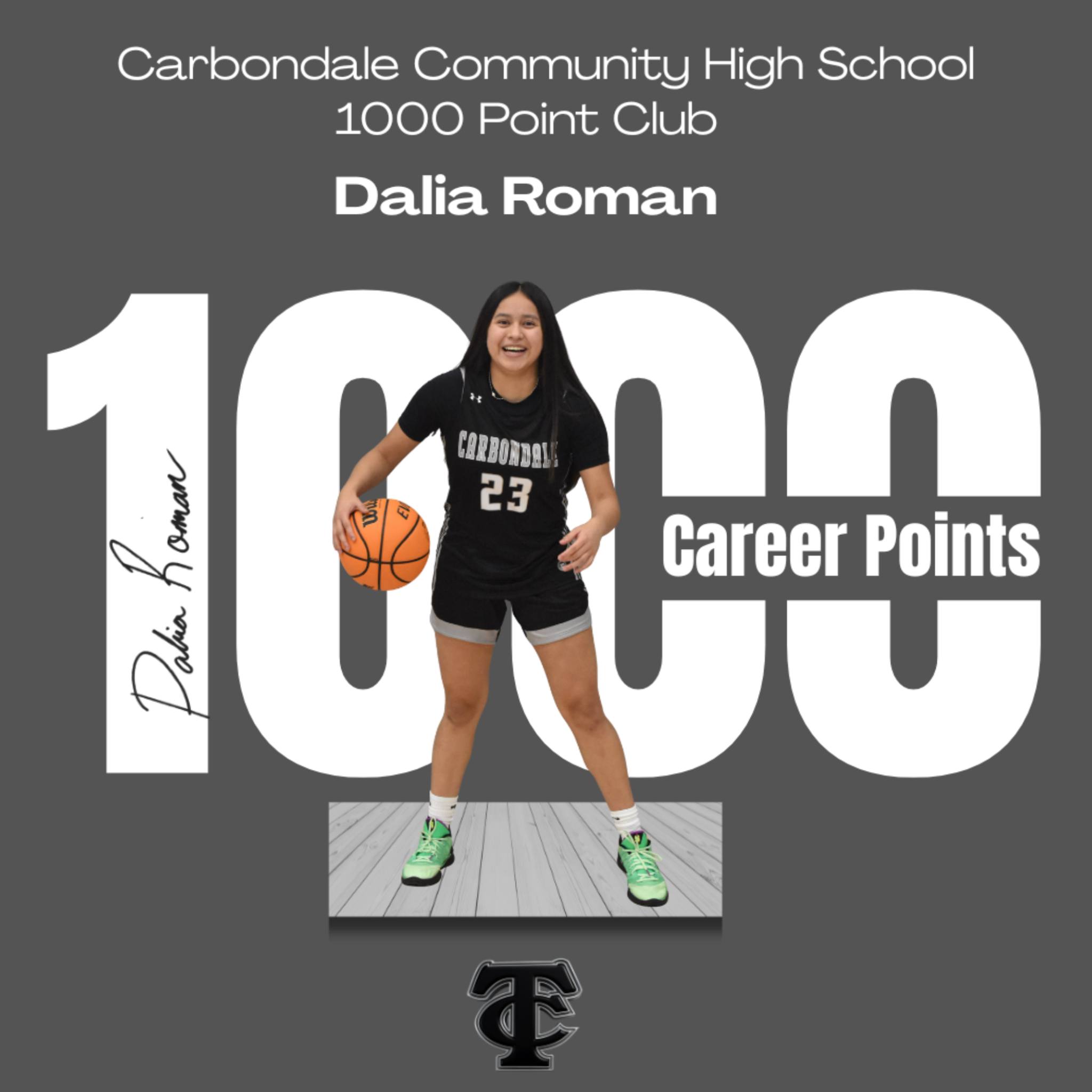 Dalia Roman cements herself... - Carbondale Terrier Athletics | Facebook