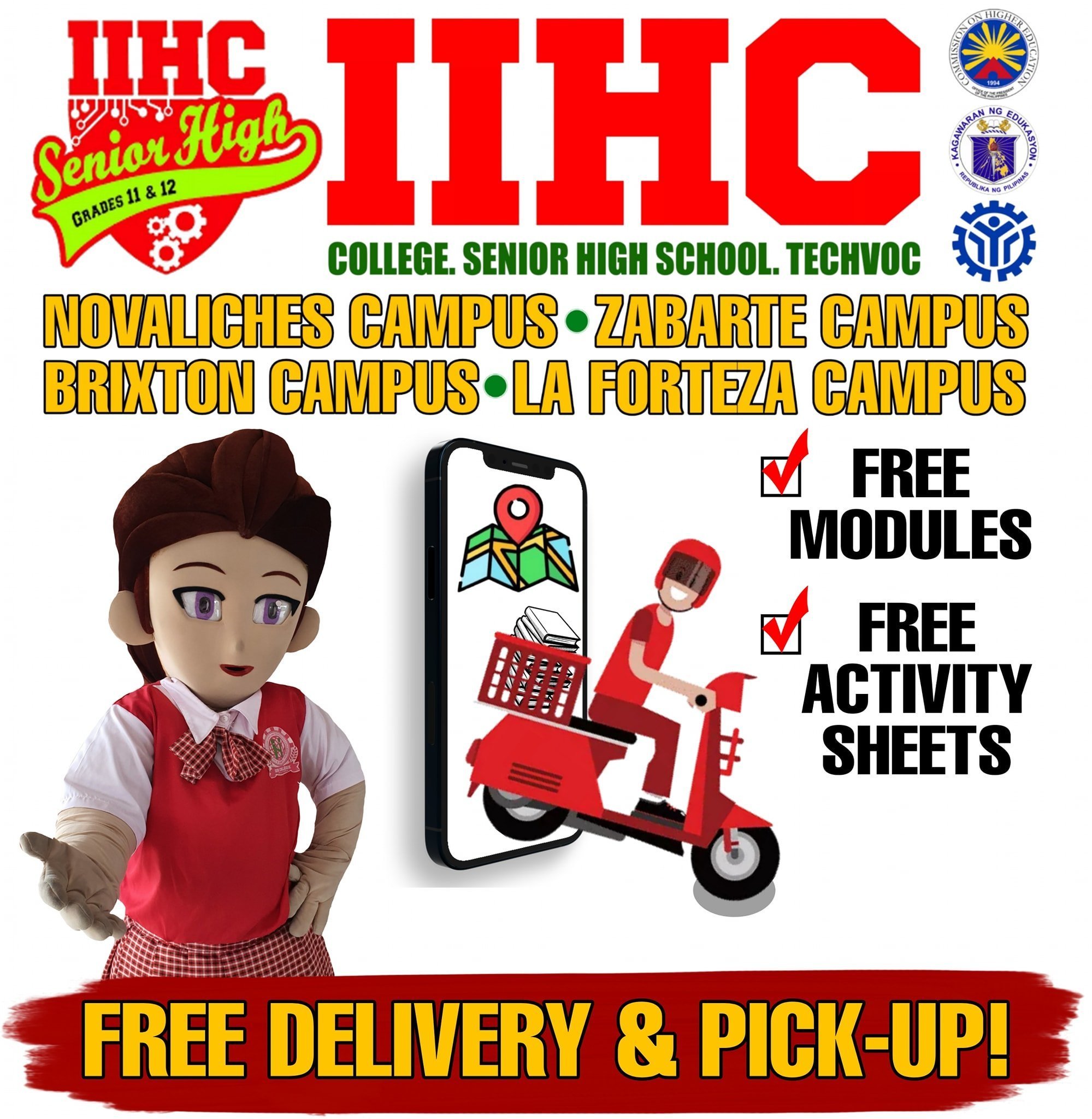 📣Enrollment is still... - IIHC Brixton Camarin Campus | Facebook