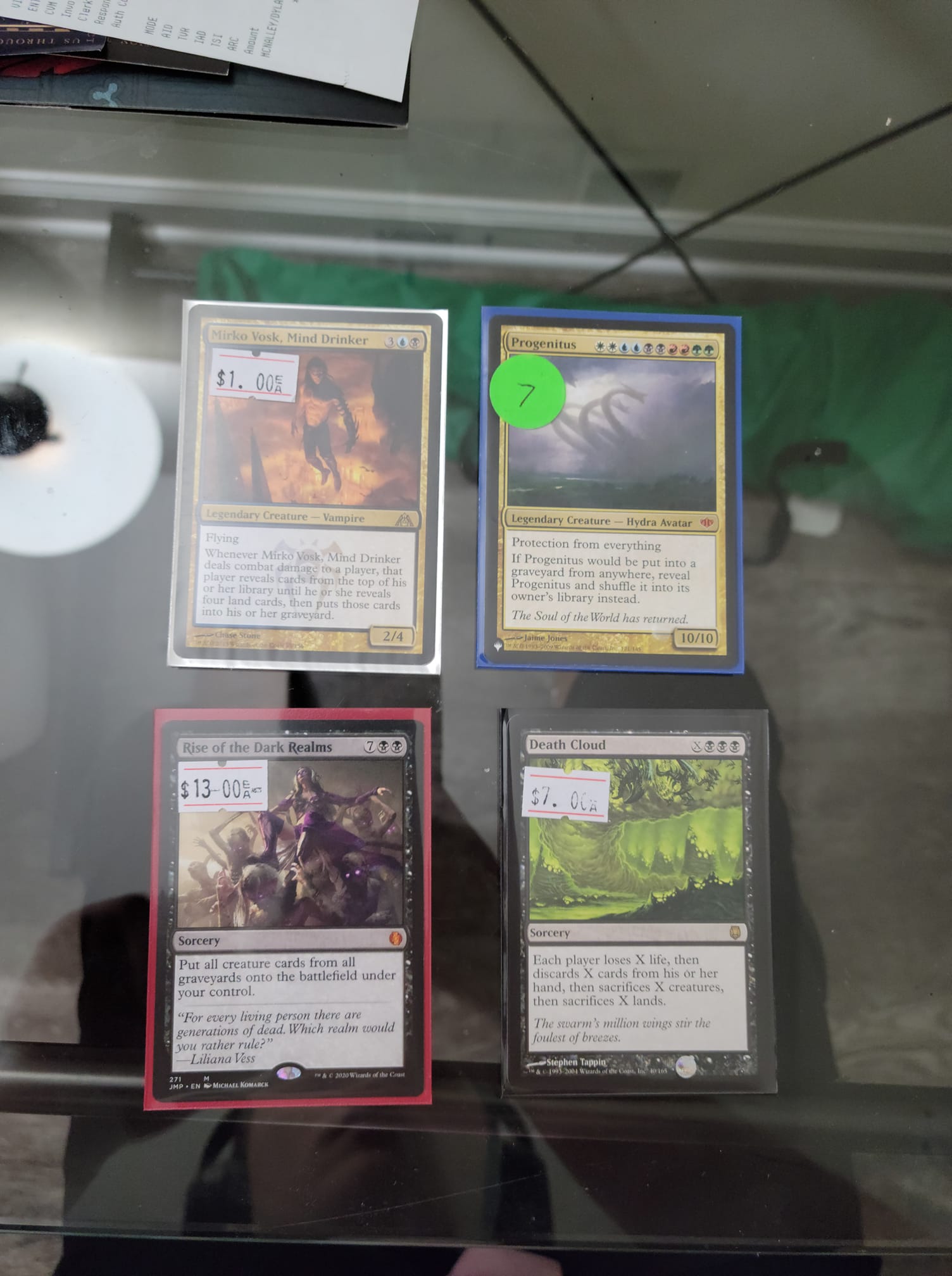 mtg progenitus commander deck Magic: The Gathering - - 001/001 Target player exiles a card from his or her graveyard Progenitus | Foundations Variants Foil