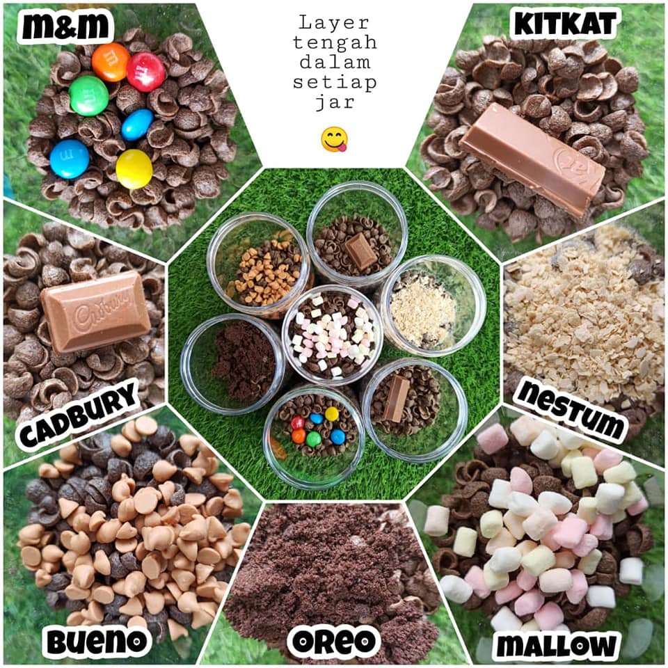 Ada Lagi Ke Yang Tak Choco Jar Double Topping Krubong Facebook