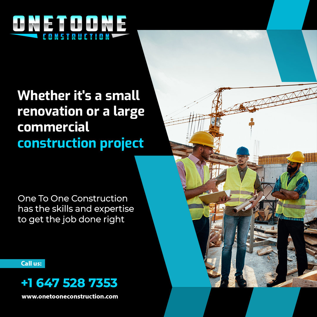 One To One Construction | Ottawa ON