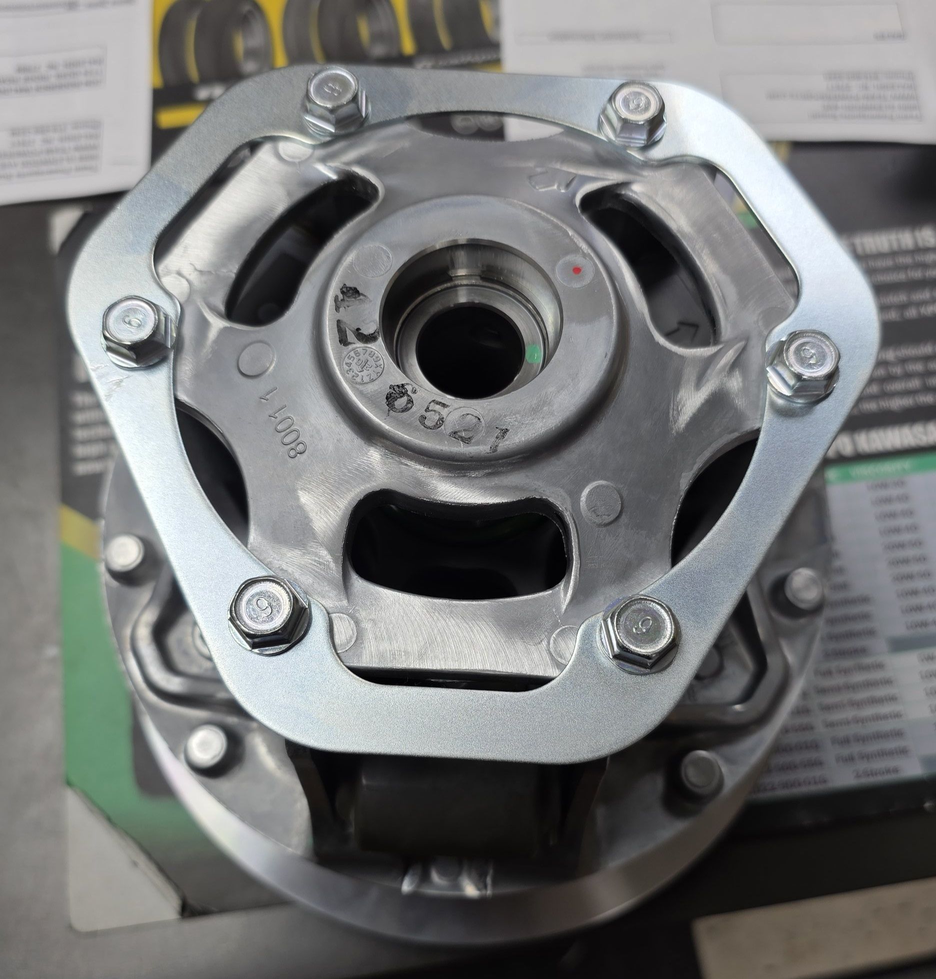 Kawasaki Teryx H2 recall clutch fix with billet plate