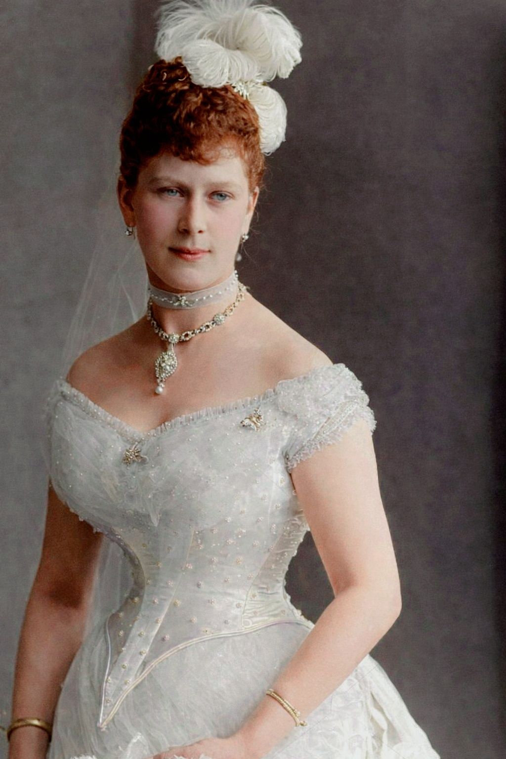 PRINCESS MARY OF TECK (1867-1953) (FUTURE QUEEN MARY).