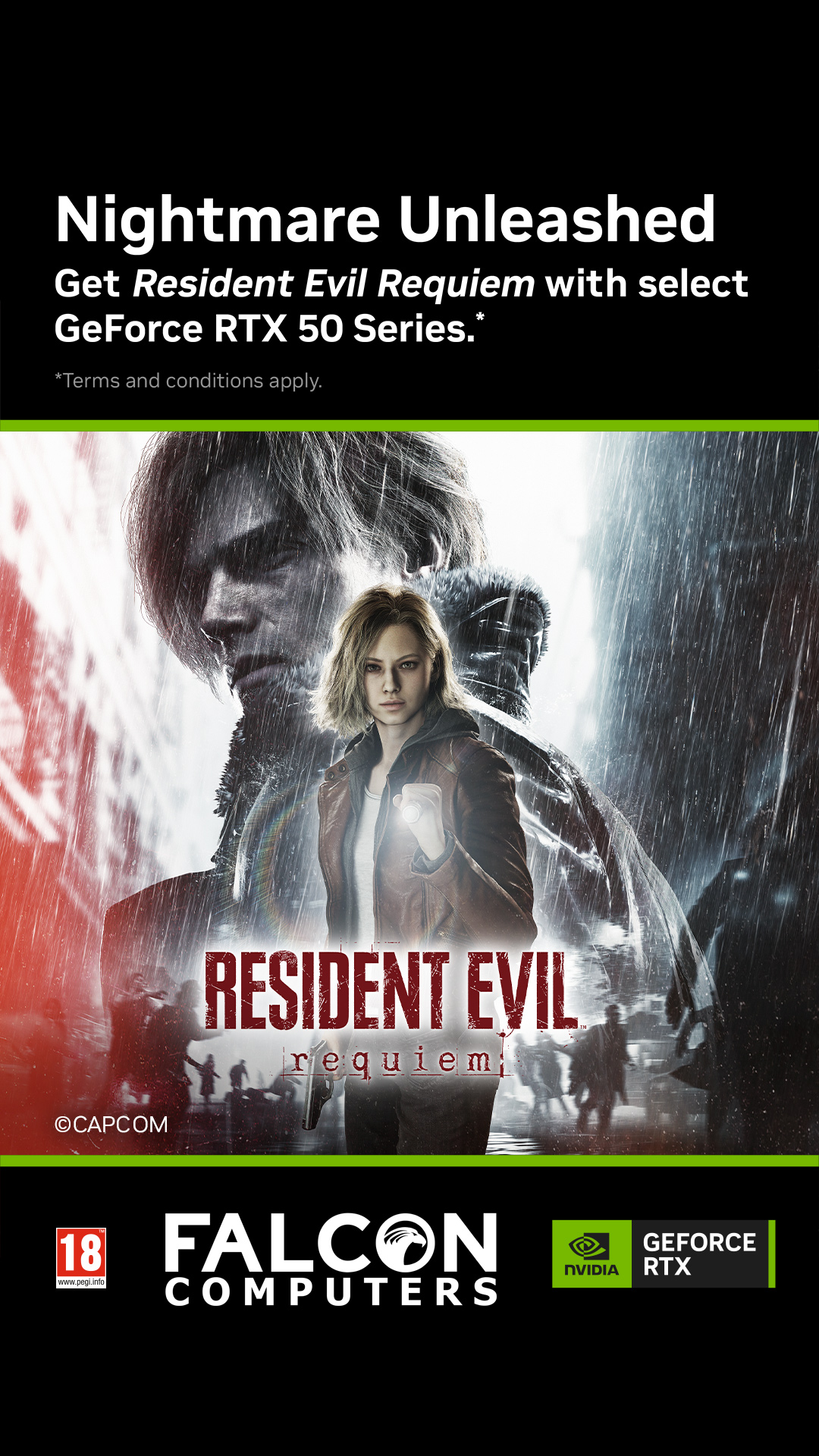 Get Resident Evil Requiem Free With... - Falcon Computers Ltd | Facebook