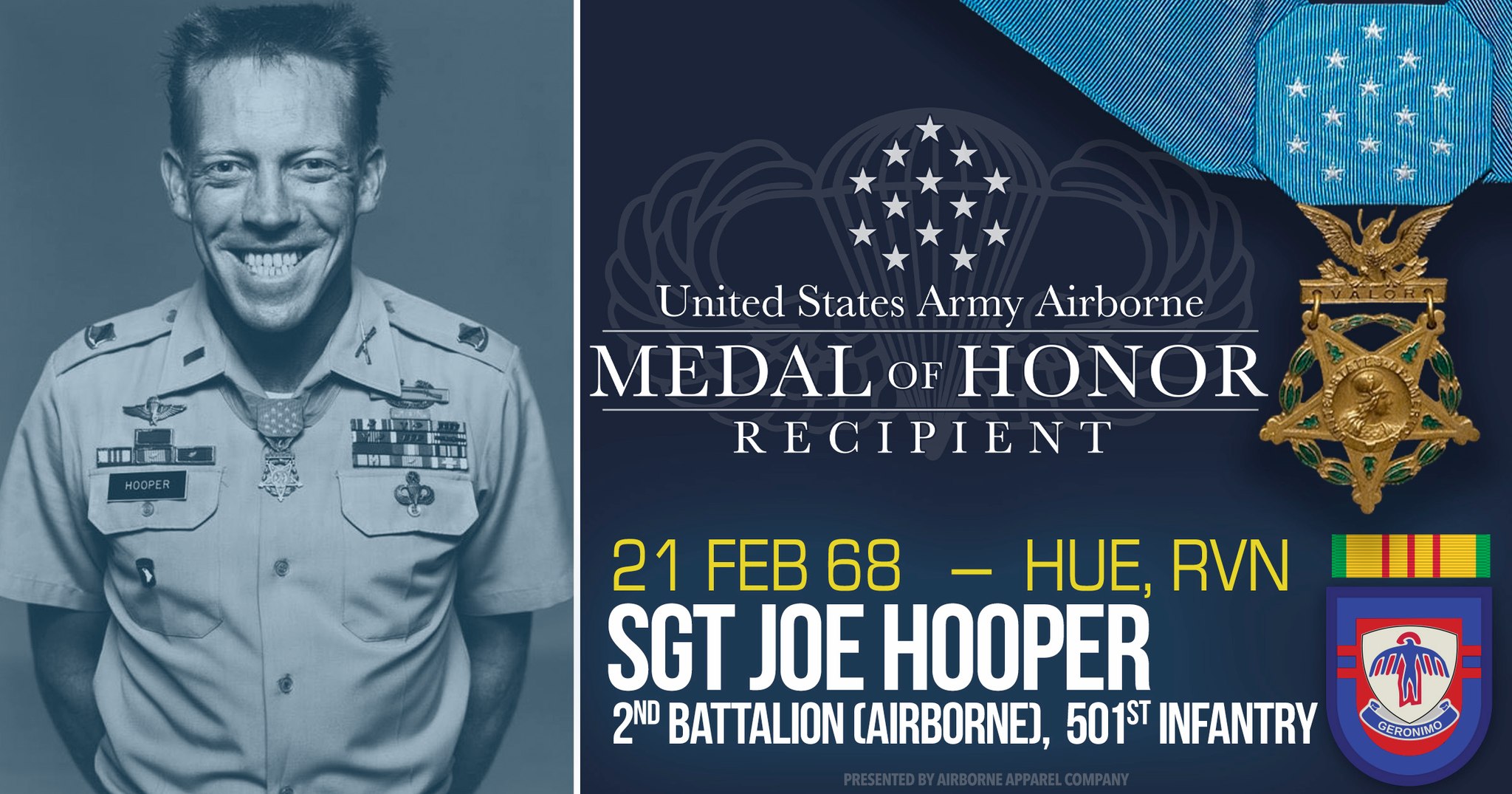 Airborne - SGT Joe Hooper was one of the most highly decorated service ...