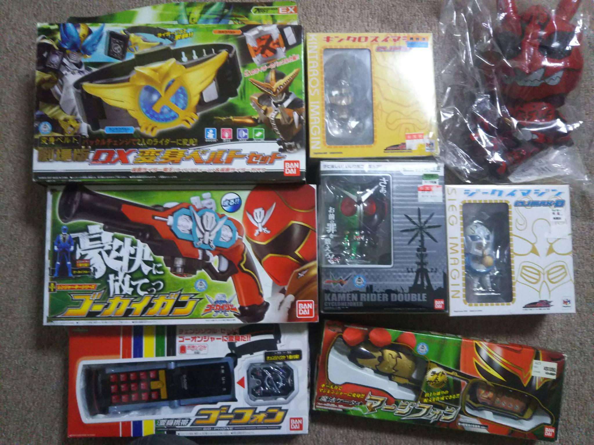 Bandai collectible toy haul unboxing