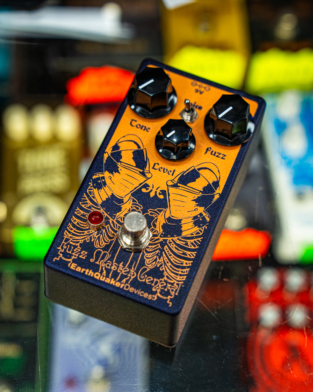 Limited edition EarthQuaker Devices Fuzz Master General pedals