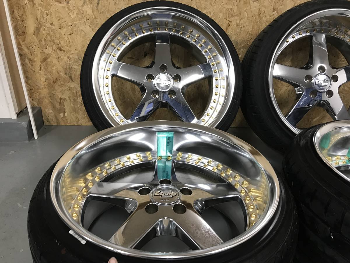 車 WORK DURANDAL 19インチリム PCD 114.3/5穴