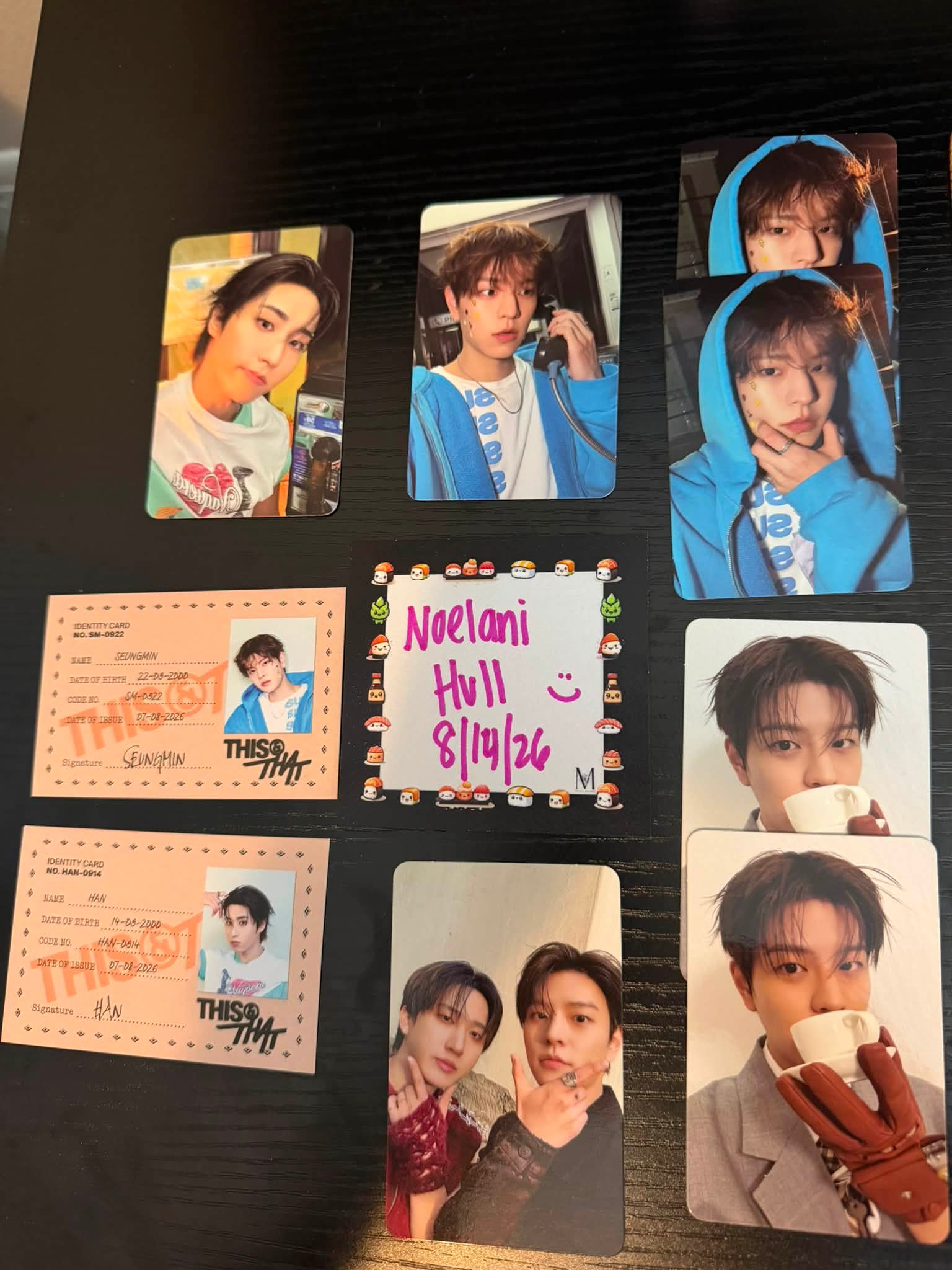 Stray Kids trading cards wanted: Chan items and Hyunjin Signature