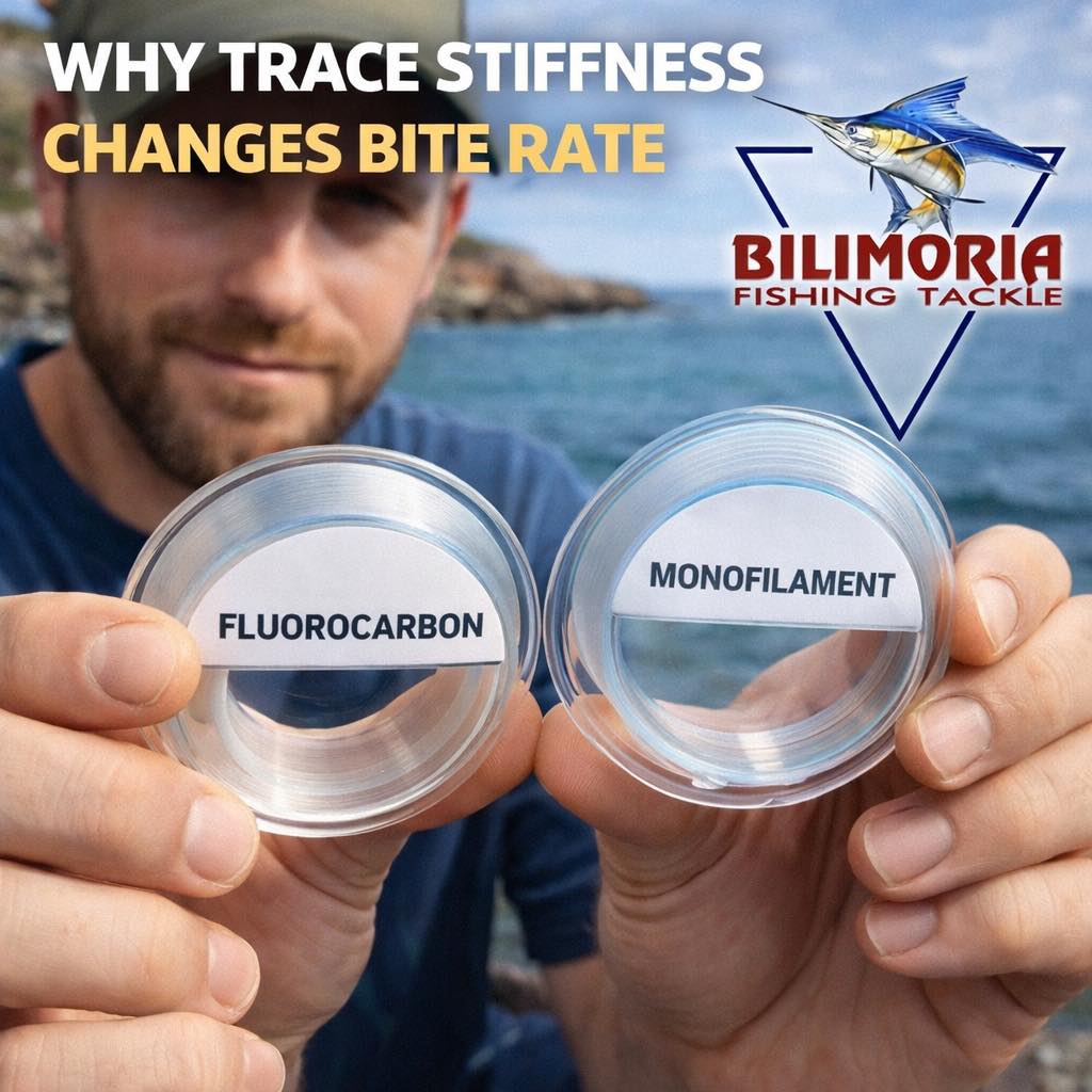 Bilimoria - 🎣 Why Trace Stiffness Changes Bite Rate Anglers often focus ...
