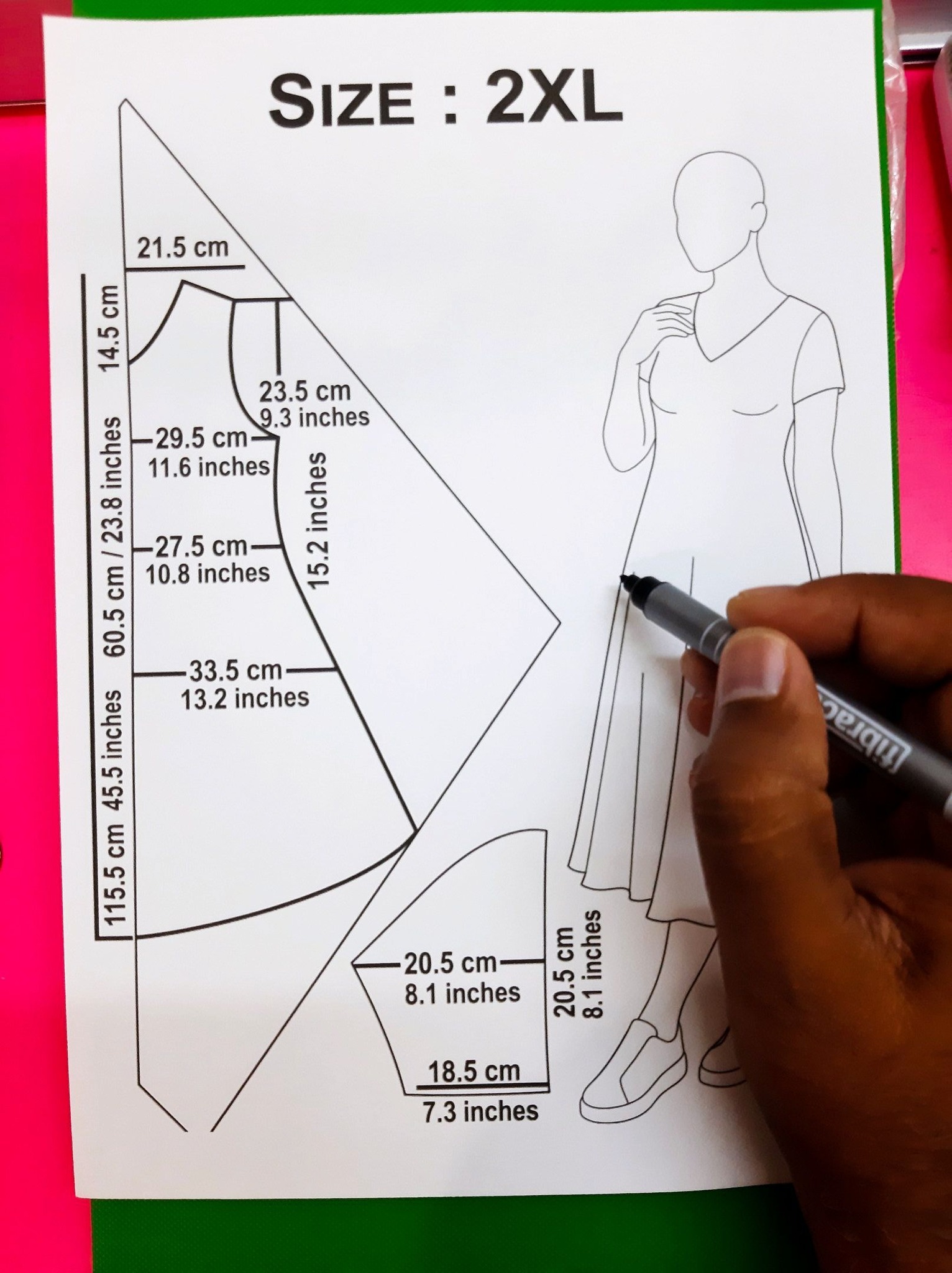 2XL Dress Pattern / A-line Dress Pattern 57310 #womenswear #WomensDresses