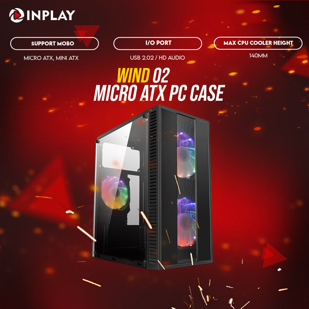 Inplay by EJD - Inplay WIND 02 Micro ATX PC Case... | Facebook