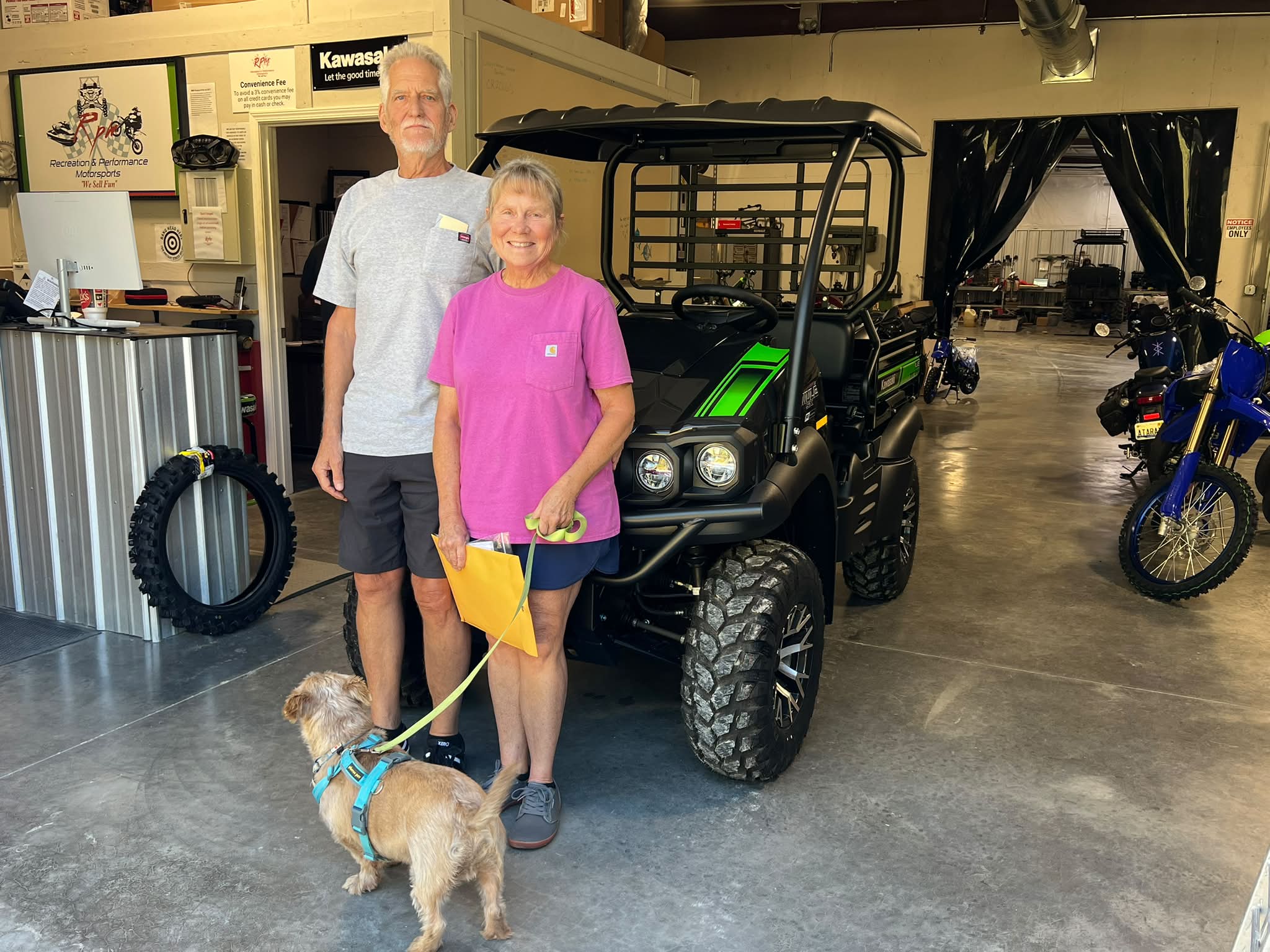 Arnold family buys 2026 Kawasaki Mule SX XC LE in Dodge City