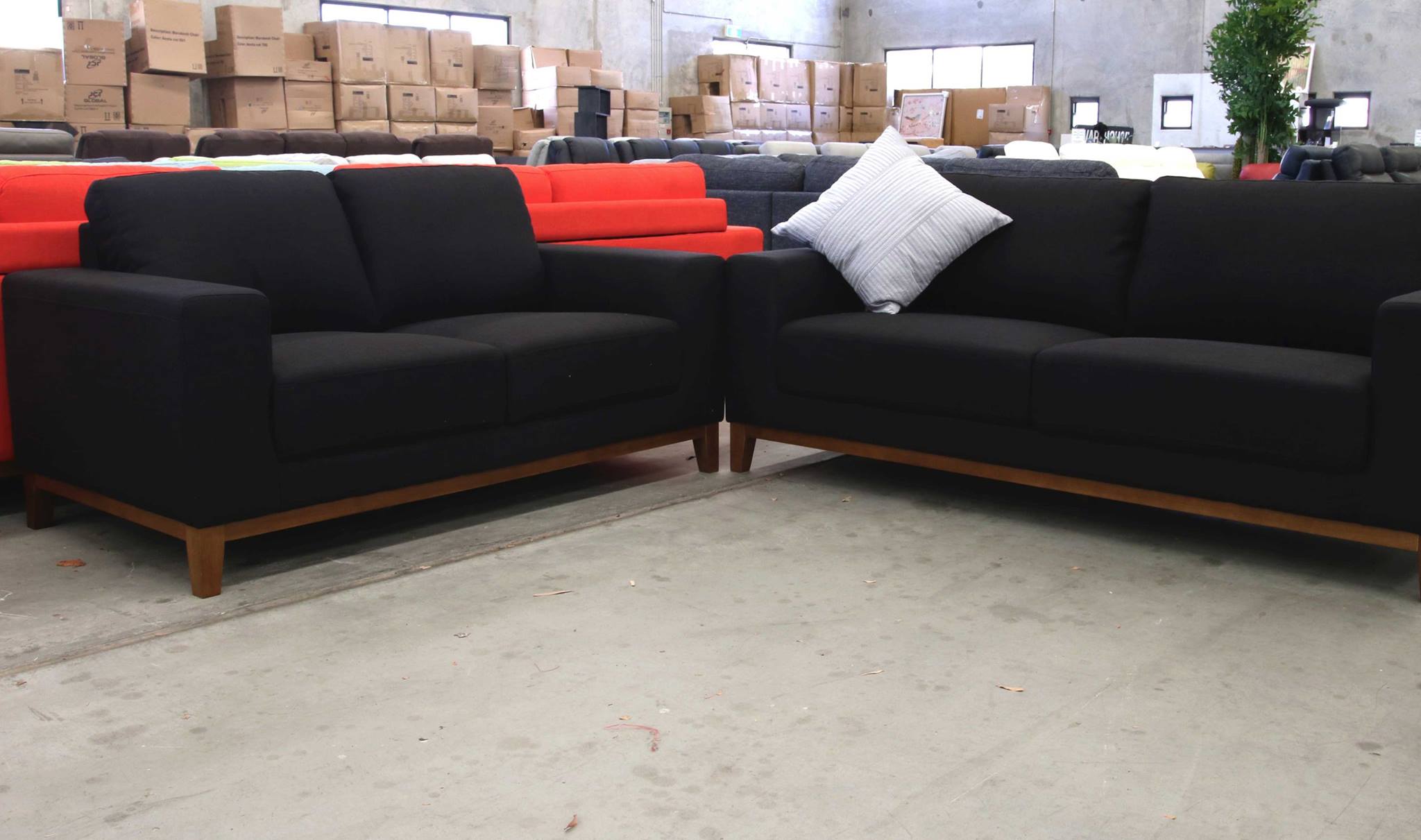 White Haven Sofa Pair... Warehouse Furniture Clearance Facebook
