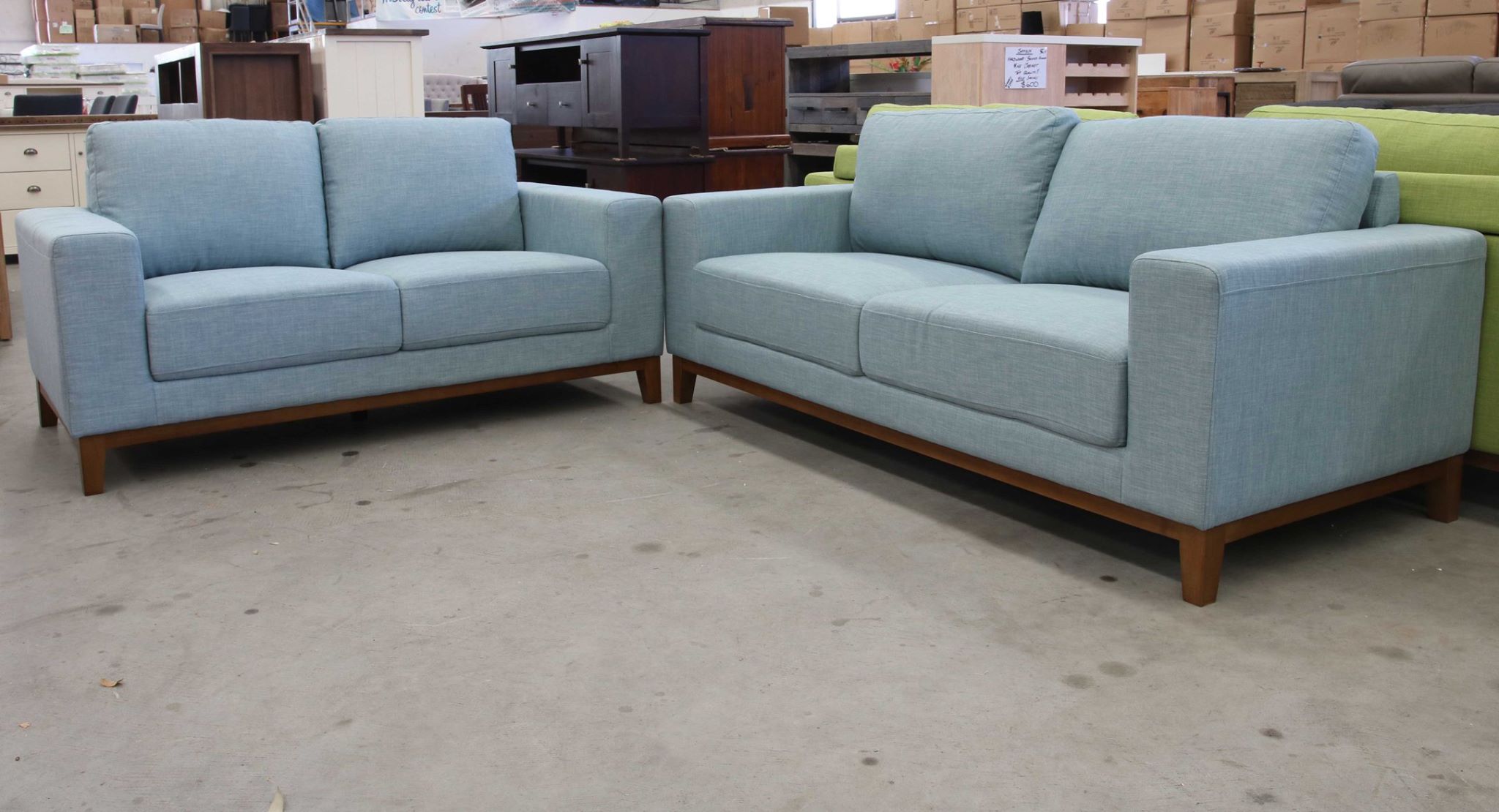 White Haven Sofa Pair... Warehouse Furniture Clearance Facebook
