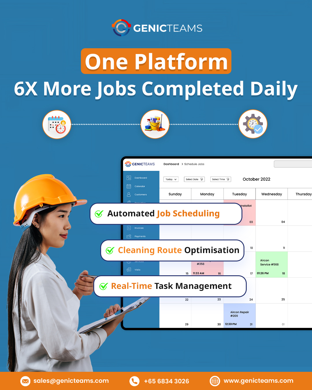GenicTeams - Increase cleaning team productivity by up to... | Facebook