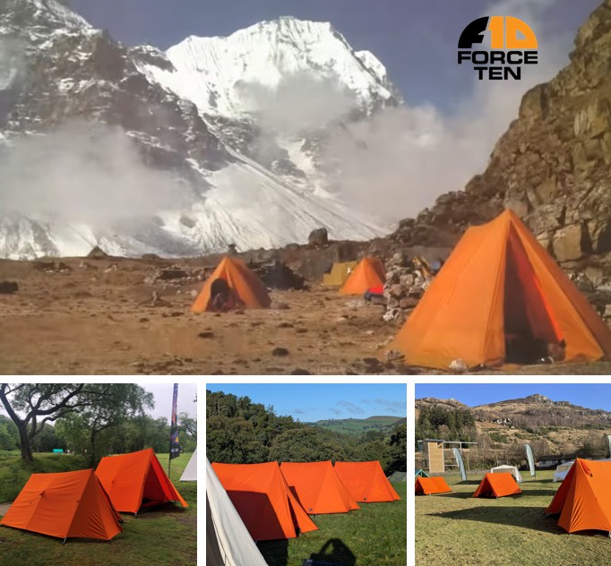 Vango Force Ten tent still in use after decades